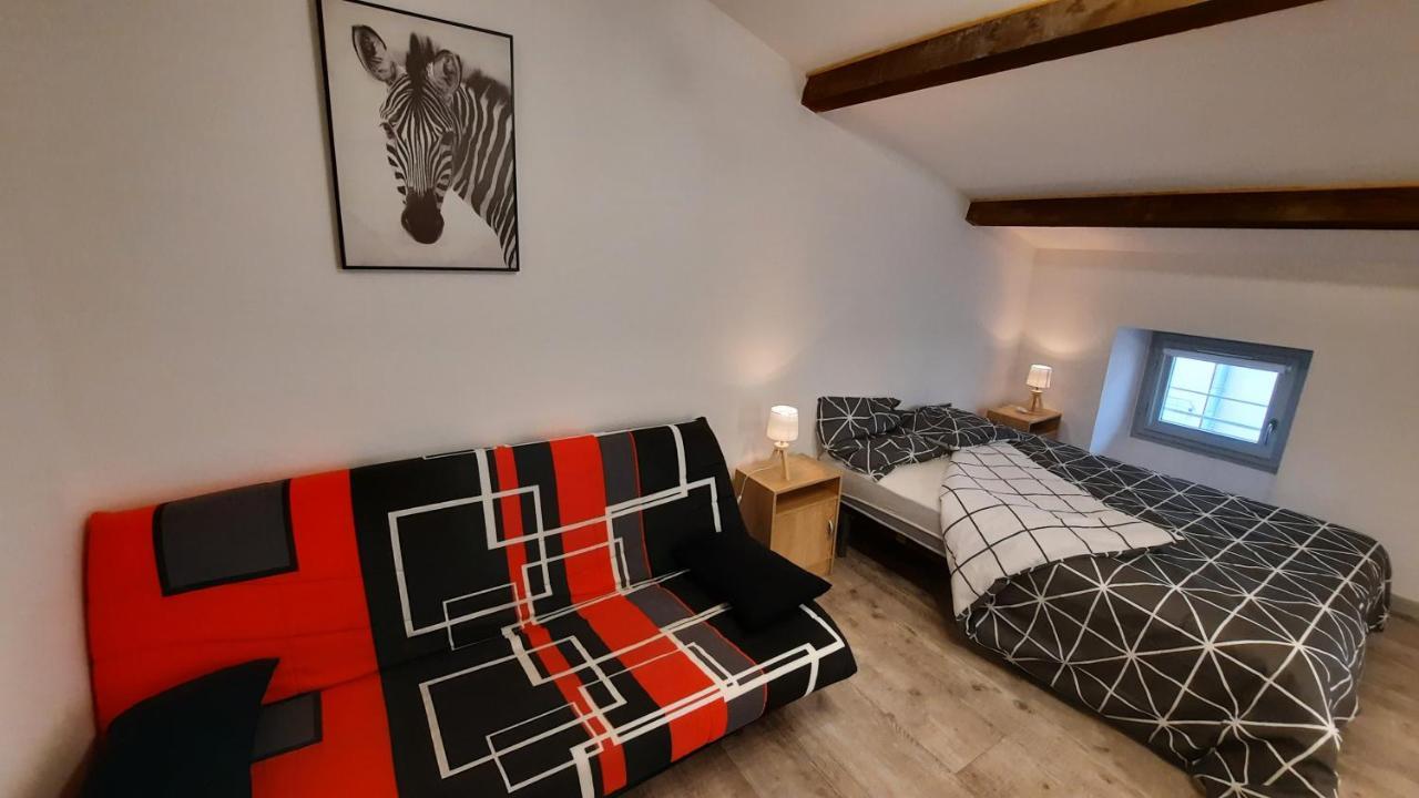 Suite 3 Pieces Chambre+Cuisine+Sdb Centre Ville Privas Exteriér fotografie
